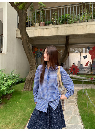 plaid casual shirt