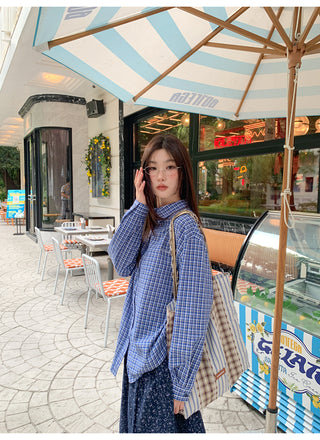 plaid casual shirt