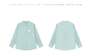 contrast pocket shirt