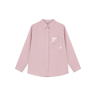 contrast pocket shirt