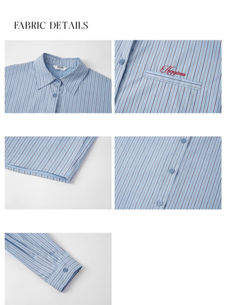 letter striped shirt
