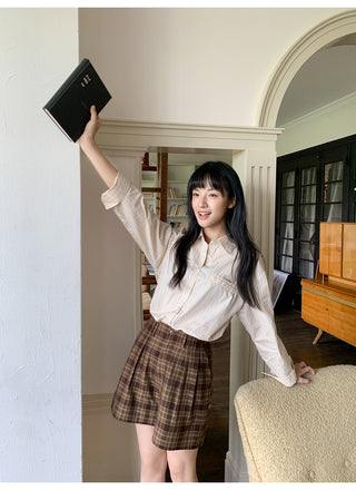 letter striped shirt
