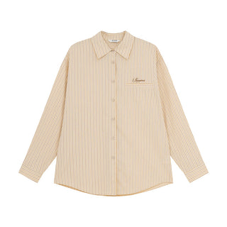 letter striped shirt