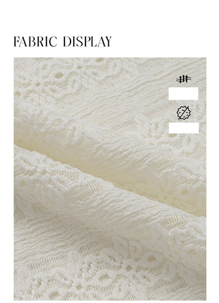 lace hooded jacket