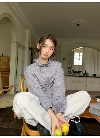 polka dot hoodie