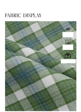 green plaid hoodie