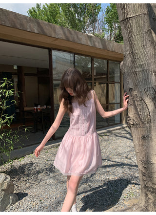 lace sling dress