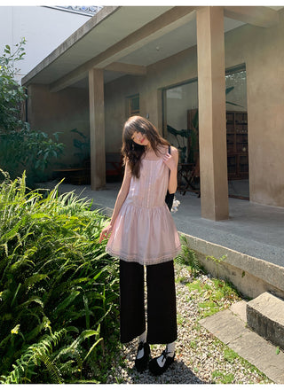 lace sling dress