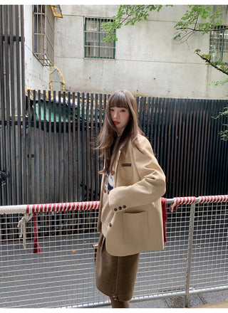 letter leather jacket