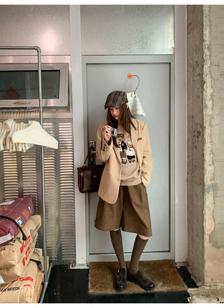 letter leather jacket