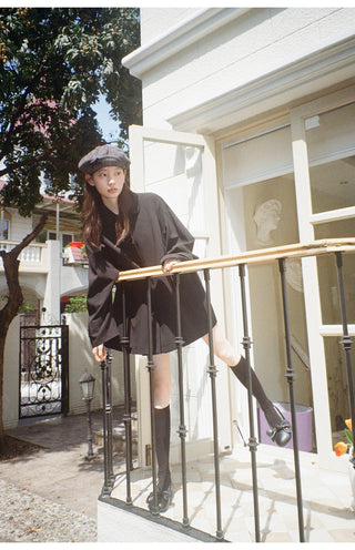 bow trench coat