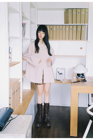 bow trench coat