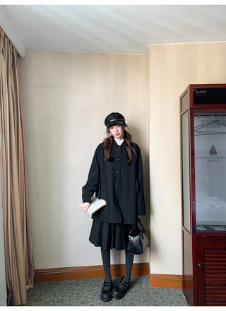 bow trench coat