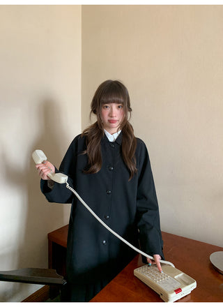 bow trench coat