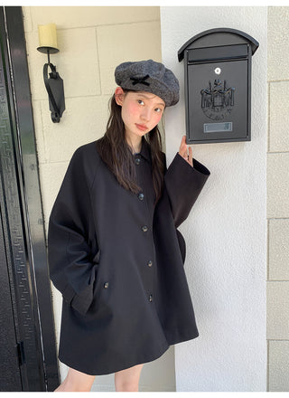 bow trench coat