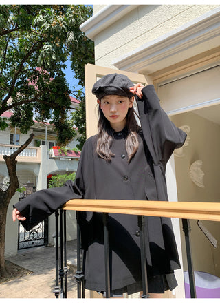 bow trench coat