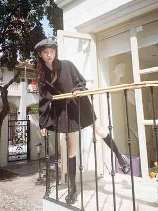 bow trench coat
