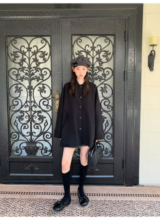 bow trench coat