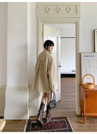 bow trench coat