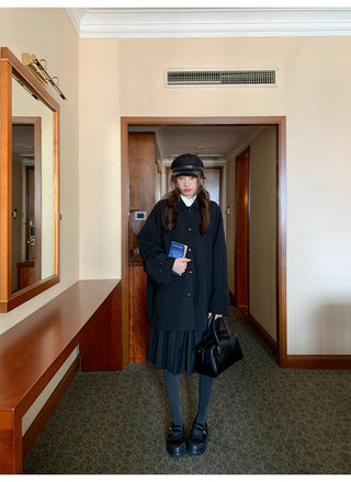 bow trench coat