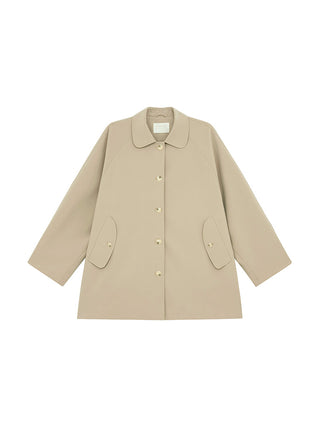 bow trench coat