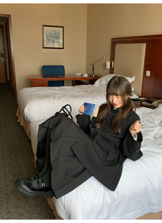 bow trench coat