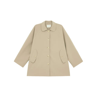 bow trench coat