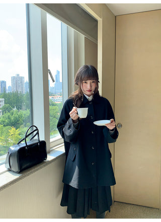 bow trench coat