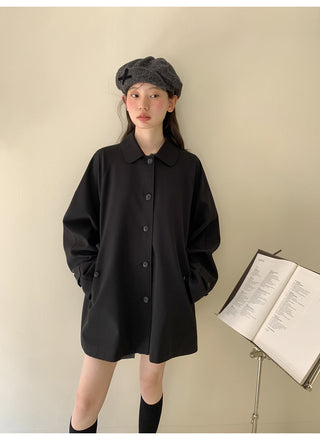 bow trench coat