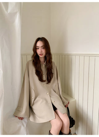 bow trench coat