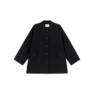 bow trench coat