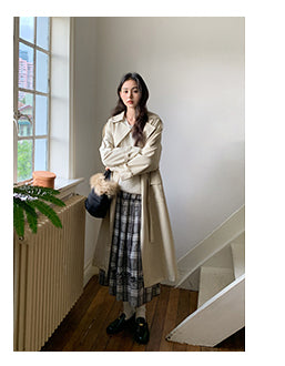 belted trench coat