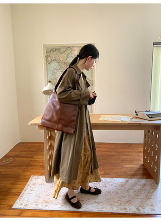 belted trench coat
