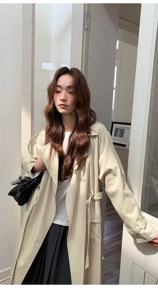 belted trench coat