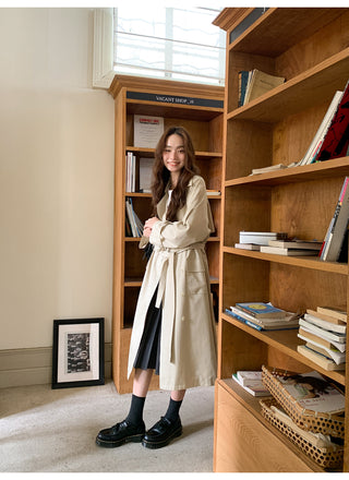 belted trench coat