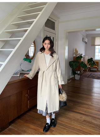 belted trench coat