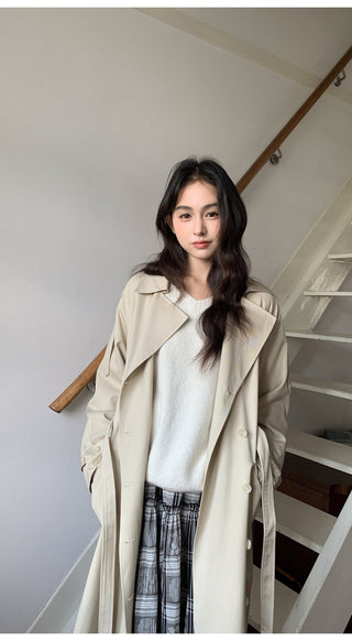 belted trench coat