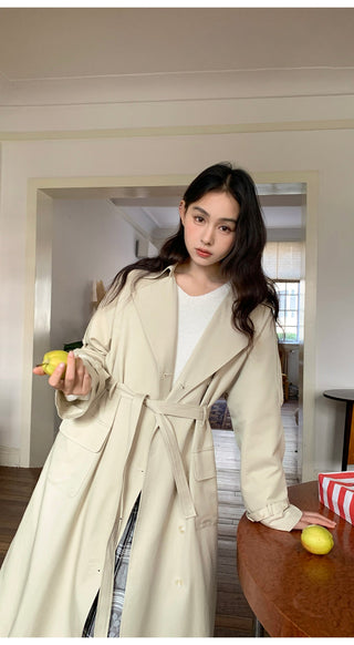 belted trench coat