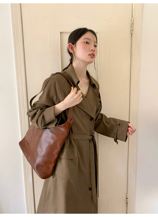 belted trench coat