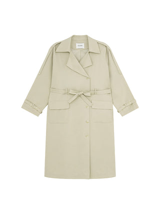 belted trench coat