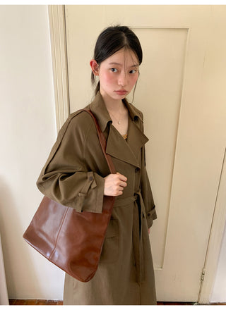 belted trench coat