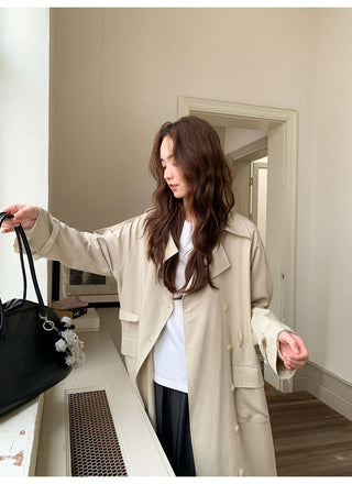 belted trench coat