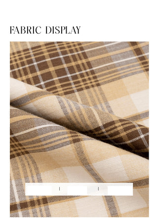 diagonal plaid skirt