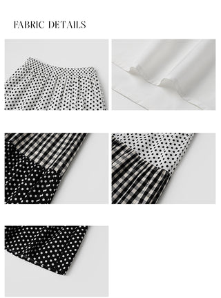 polka dot cake skirt