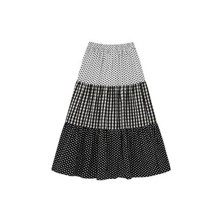 polka dot cake skirt