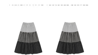 polka dot cake skirt