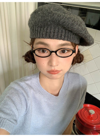 hollow flower knit