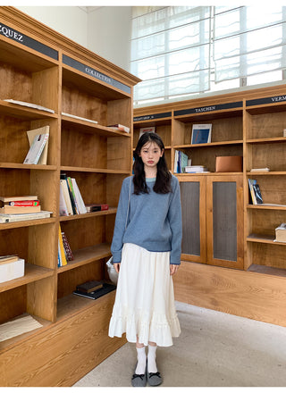 corduroy patchwork skirt
