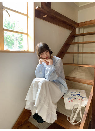 corduroy patchwork skirt