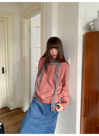 pocket corduroy skirt